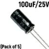 100µF 25V  Capacitor - Image 3